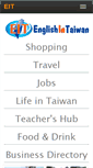 Mobile Screenshot of englishintaiwan.com