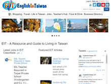 Tablet Screenshot of englishintaiwan.com